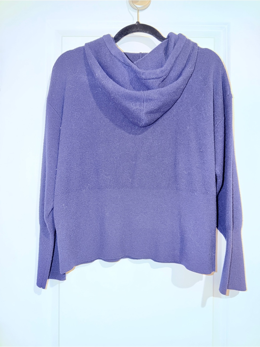 a new day, Navy Knit Hoodie and Pencil Skirt Set, Hoodie M & Skirt L - Picture 4 of 11